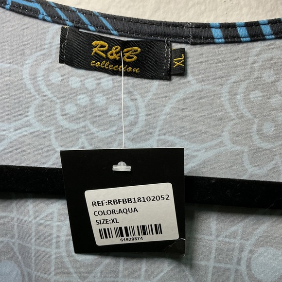 Aqua XL Midi Dress Work & Weekend NWT - Picture 3 of 9